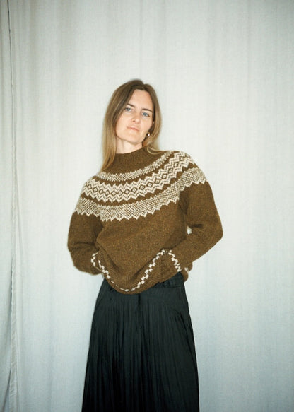 Afterparty Sweater Lambswool Edition | klassischer Norweger aus Le Lambswool von Biches & Bûches