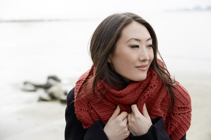 Ating | afslappet mønster i Big Merino Hug fra Rosy Green Wool