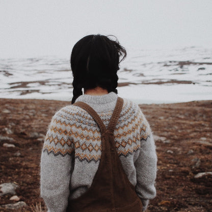 Arctic Spring Sweater | für die Ewigkeit aus Le Petit Lambswool und Le Petit Silk & Mohair von Biches & Bûches