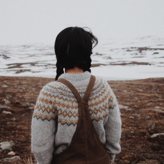Arctic Spring Sweater | für die Ewigkeit aus Le Petit Lambswool und Le Petit Silk & Mohair von Biches & Bûches