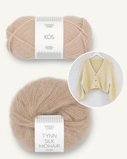 Brook Cardigan with Kos 
