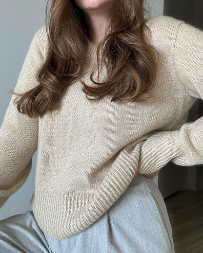 Pull Bruno | ultra doux en Classic Cashmere de Cardiff