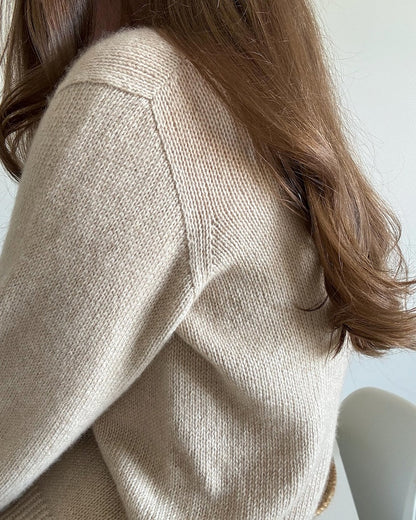 Pull Bruno | ultra doux en Classic Cashmere de Cardiff