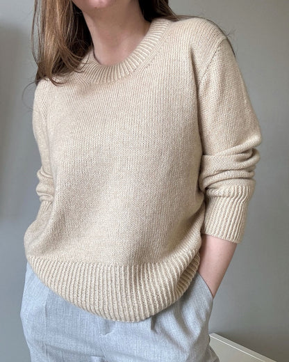 Pull Bruno | ultra doux en Classic Cashmere de Cardiff