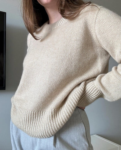 Pull Bruno | ultra doux en Classic Cashmere de Cardiff