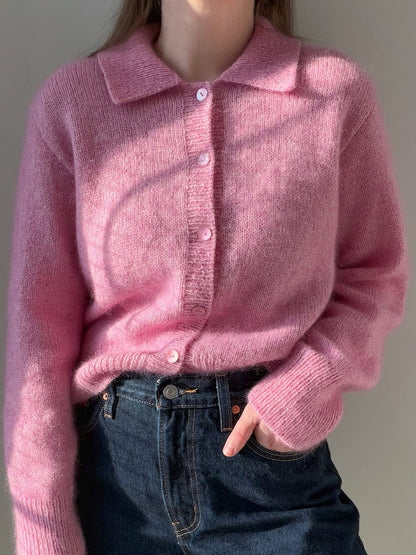 Charlie Cardigan | Extrêmement doux en Classic Cashmere de Cardiff