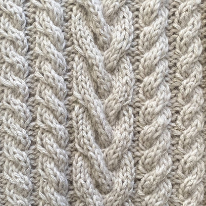 Chunky Cable Sweater (PDF) - pattern