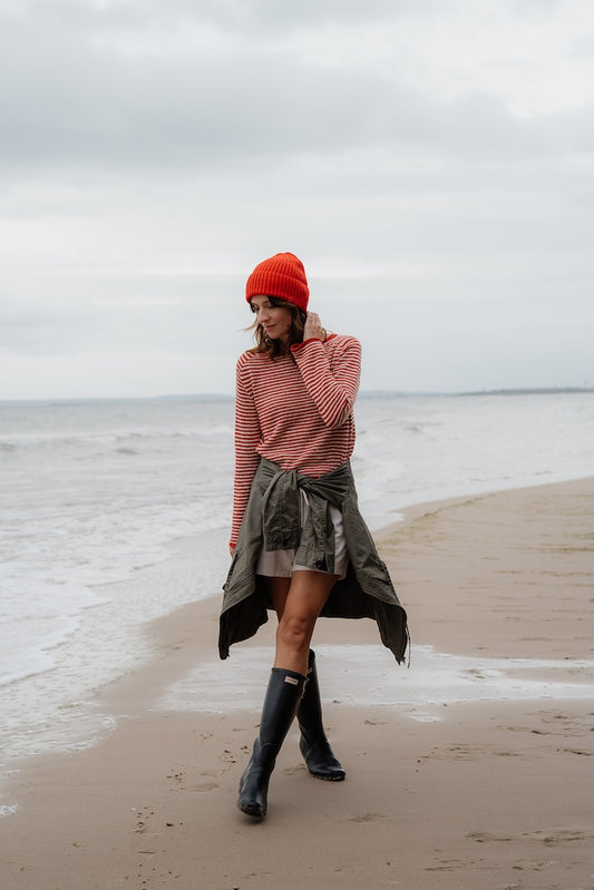 Bonnie Blouse | casual stripes made from Organic Balance by BC Garn
