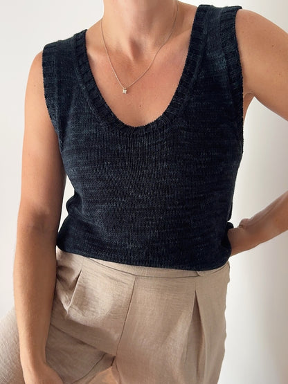 Moon Column Shirt | zartes Basic Top aus Summer Cashmere von Lana Grossa