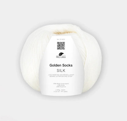 Golden Socks Silk | luxueux avec de la soie
