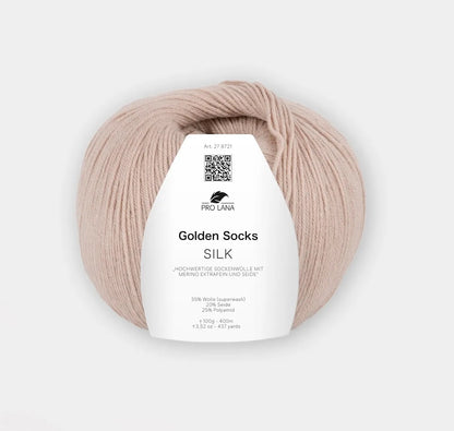 Golden Socks Silk | luxueux avec de la soie
