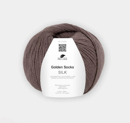Golden Socks Silk | luxueux avec de la soie