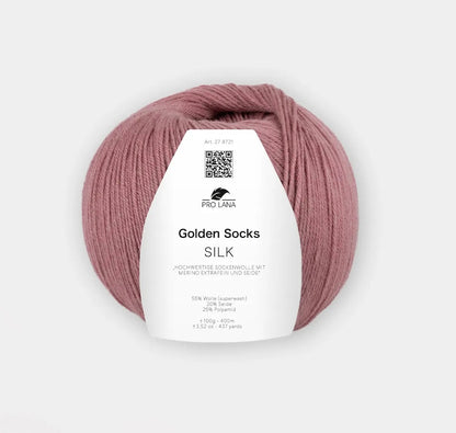 Golden Socks Silk | luxueux avec de la soie