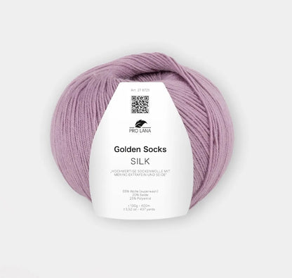 Golden Socks Silk | luxueux avec de la soie