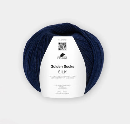 Golden Socks Silk | luxueux avec de la soie