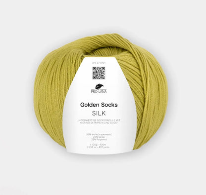 Golden Socks Silk | luxueux avec de la soie