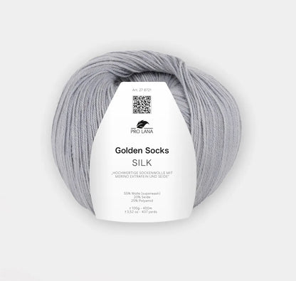 Golden Socks Silk | luxueux avec de la soie