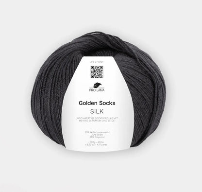 Golden Socks Silk | luxueux avec de la soie