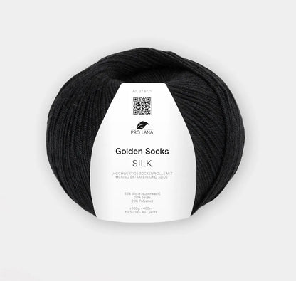 Golden Socks Silk | luxueux avec de la soie