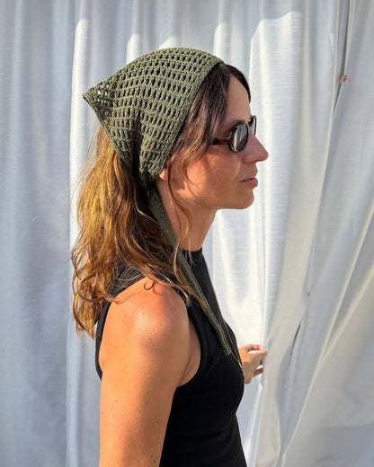 Bandana en maille | foulard d'été délicat en Pinta de Pascuali