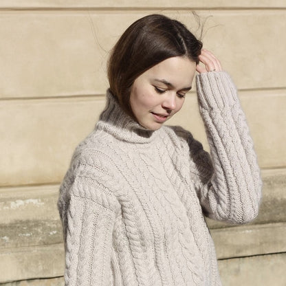 Chunky Cable Sweater (PDF) - pattern