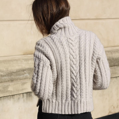 Chunky Cable Sweater (PDF) - pattern
