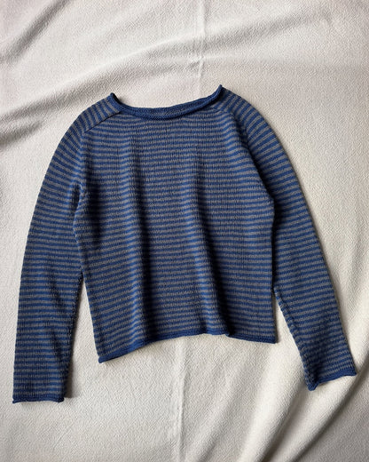 Bonnie Blouse | afslappede striber i økologisk Balance fra BC Garn