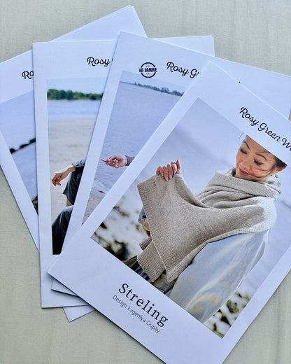 Mønstersæt 1 | 4 trykte strikkeopskrifter fra Rosy Green Wool