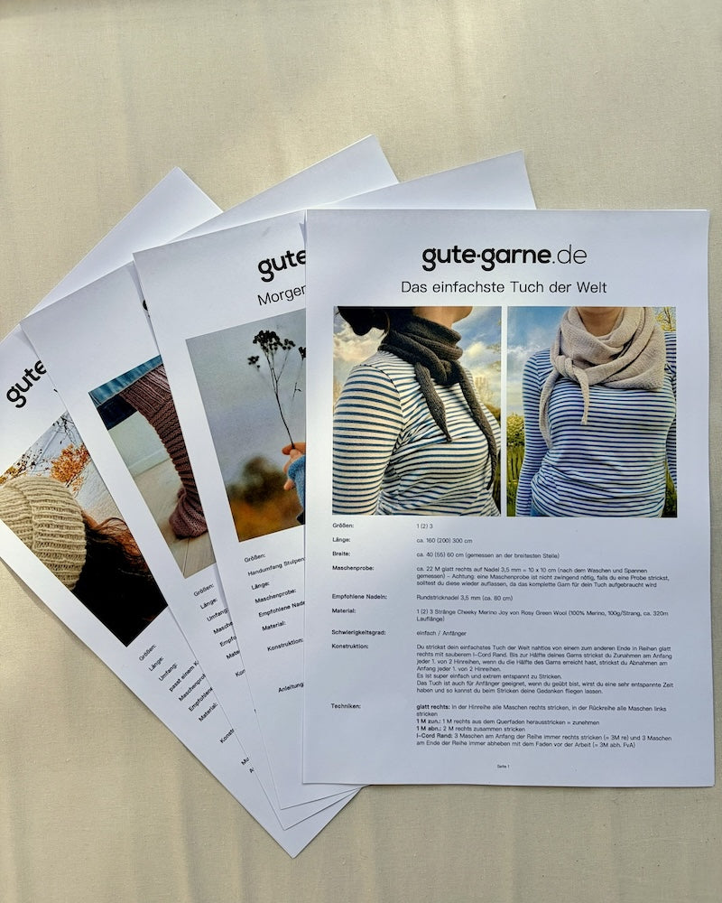 Kit d'instructions Gute Garne - 1