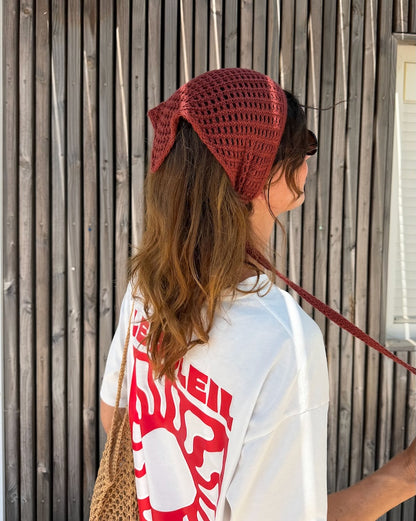 Bandana en maille | foulard d'été délicat en Pinta de Pascuali