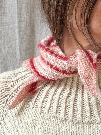 Isla Shawl Winter Edition | delicately fluffy made from Le Petit Lambswool and Le Petit Silk & Mohair by Biches & Bûches