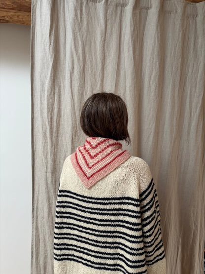 Isla Shawl Winter Edition | delicately fluffy made from Le Petit Lambswool and Le Petit Silk & Mohair by Biches & Bûches