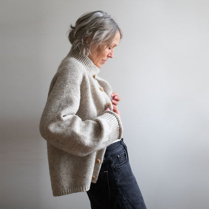 Jilli Jacket | Casual jacket made from Atlas and Primo by Sandnes Garn