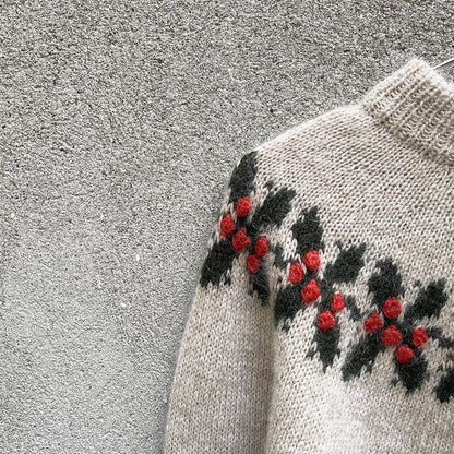Knitting for Olive Holly Sweater Detail Muster