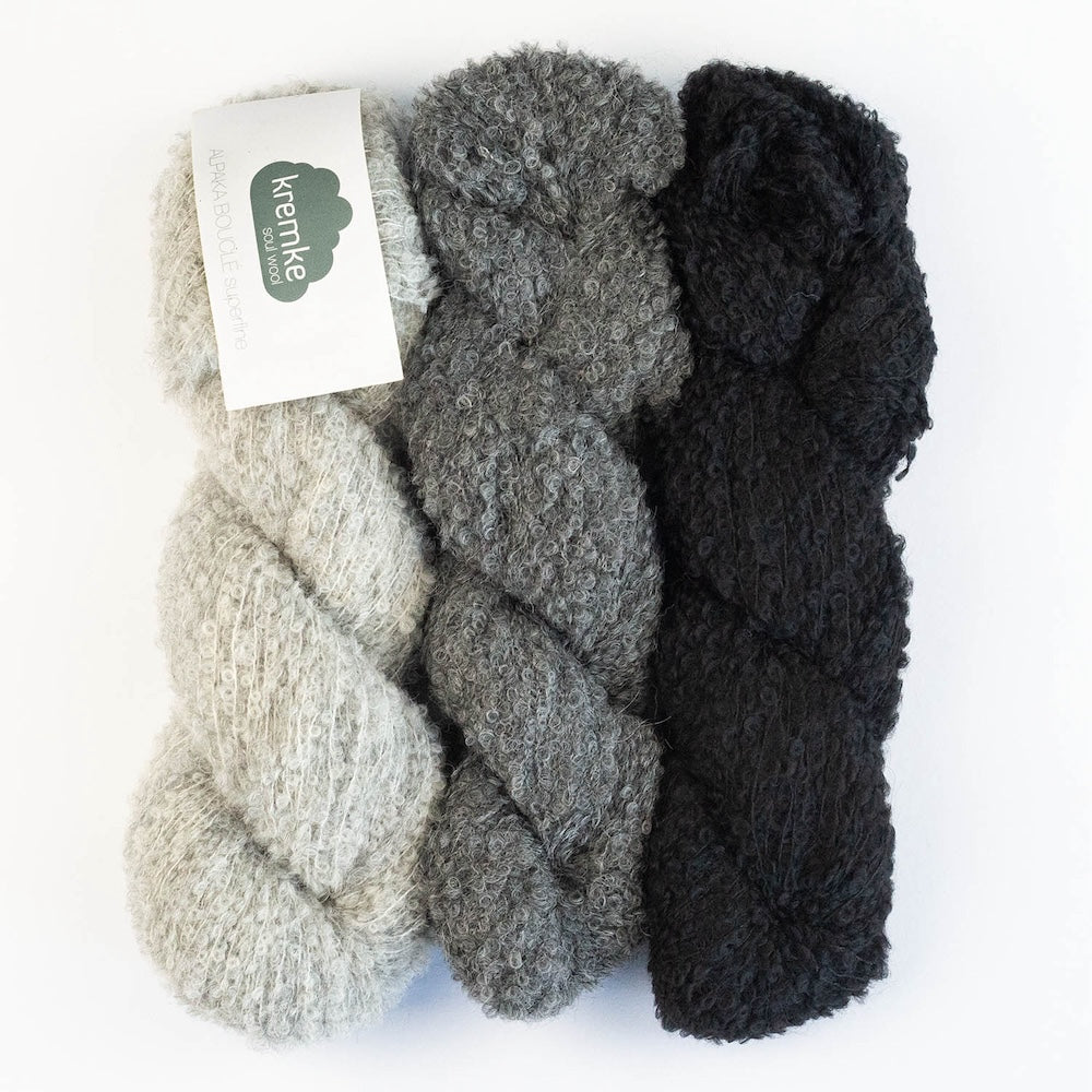 Kremke Soul Wool, Alpaka Boucle, Titel 2