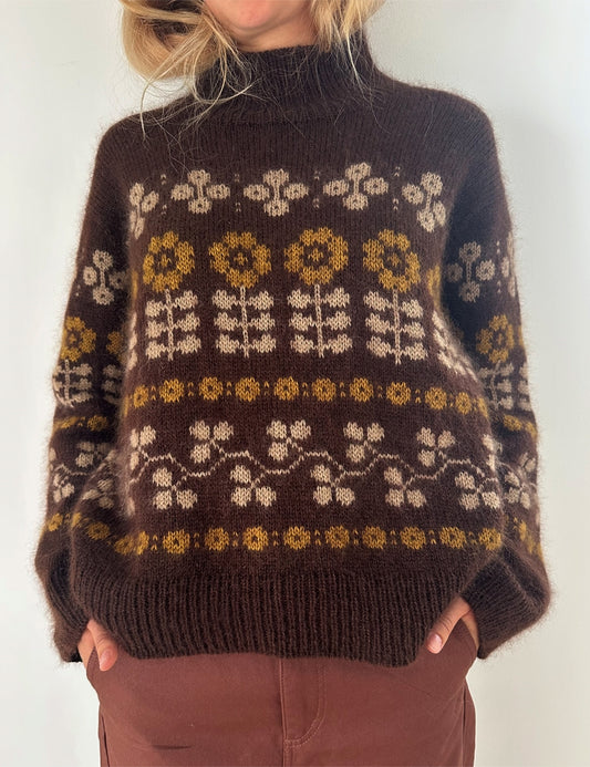 Mona Sweater | Postcard from the 70s aus Tynn Peer Gynt und Tynn Silk Mohair von Sandnes Garn