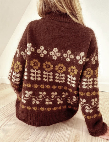 Mona Sweater | Postcard from the 70s aus Tynn Peer Gynt und Tynn Silk Mohair von Sandnes Garn