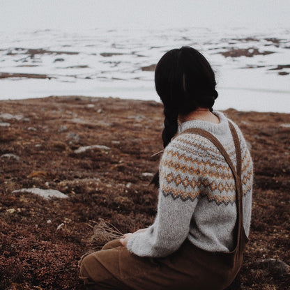 Arctic Spring Sweater | für die Ewigkeit aus Le Petit Lambswool und Le Petit Silk & Mohair von Biches & Bûches