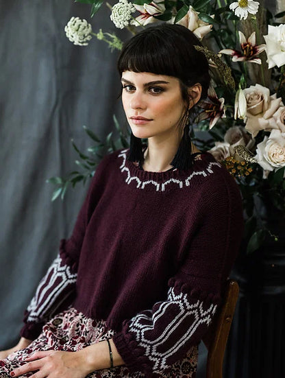Willowwood-bluse | blød og fin af Far fra Woolfolk