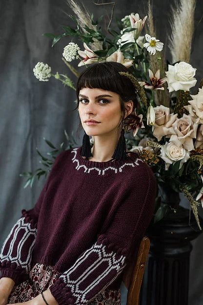 Willowwood-bluse | blød og fin af Far fra Woolfolk