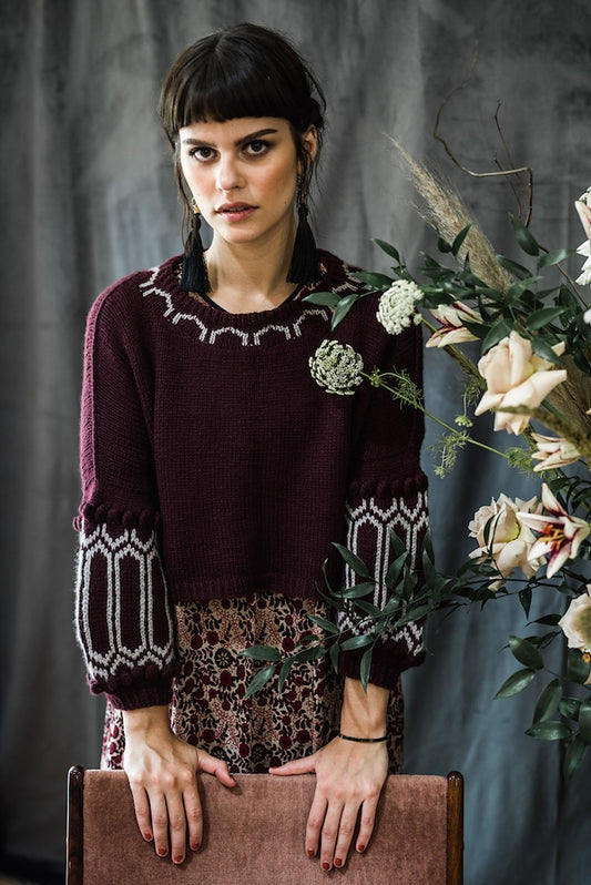 Blusa Willowwood | morbida e delicata in Far di Woolfolk