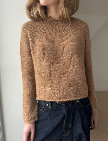 Plain Yoke Pullover | auch für Anfänger aus Poppy von Sandnes Garn