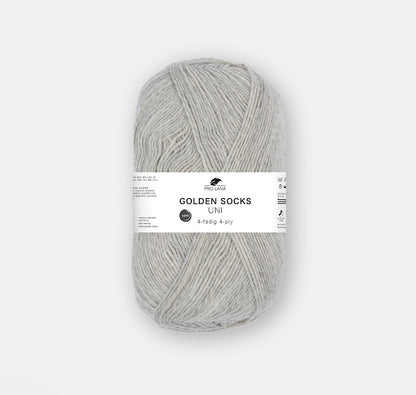 Golden Socks Uni 4 fils | fil à chaussettes classique aux couleurs éclatantes