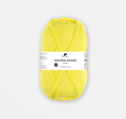 Golden Socks Uni 4 fils | fil à chaussettes classique aux couleurs éclatantes