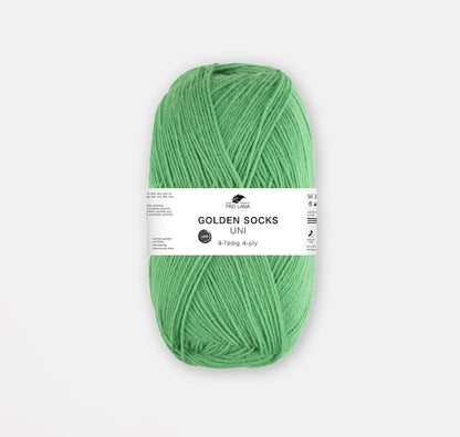 Golden Socks Uni 4 fils | fil à chaussettes classique aux couleurs éclatantes