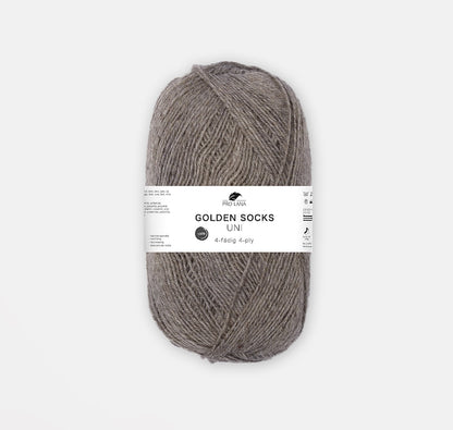 Golden Socks Uni 4 fils | fil à chaussettes classique aux couleurs éclatantes