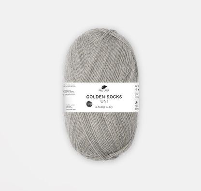 Golden Socks Uni 4 fils | fil à chaussettes classique aux couleurs éclatantes