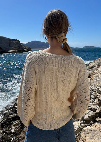Pull Toscana | fantastique pull d'été en Le Petit Organic Cotton de Biches & Bûches