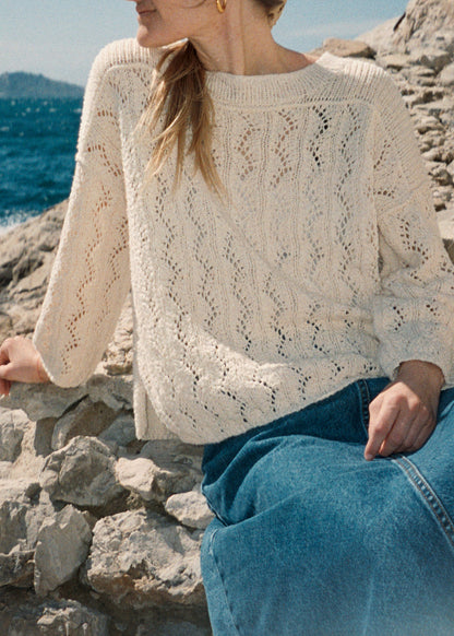 Pull Toscana | fantastique pull d'été en Le Petit Organic Cotton de Biches & Bûches