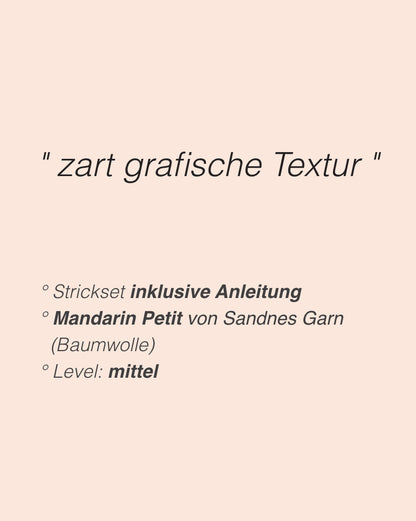 Pull en roseau | Bandes de motifs texturés en Mandarin Petit de Sandnes Garn